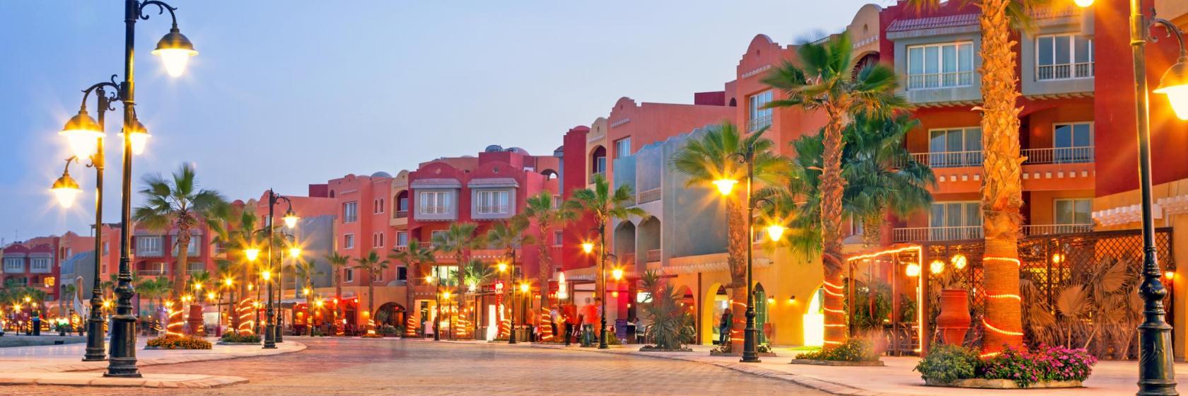 Innenstadt von Hurghada